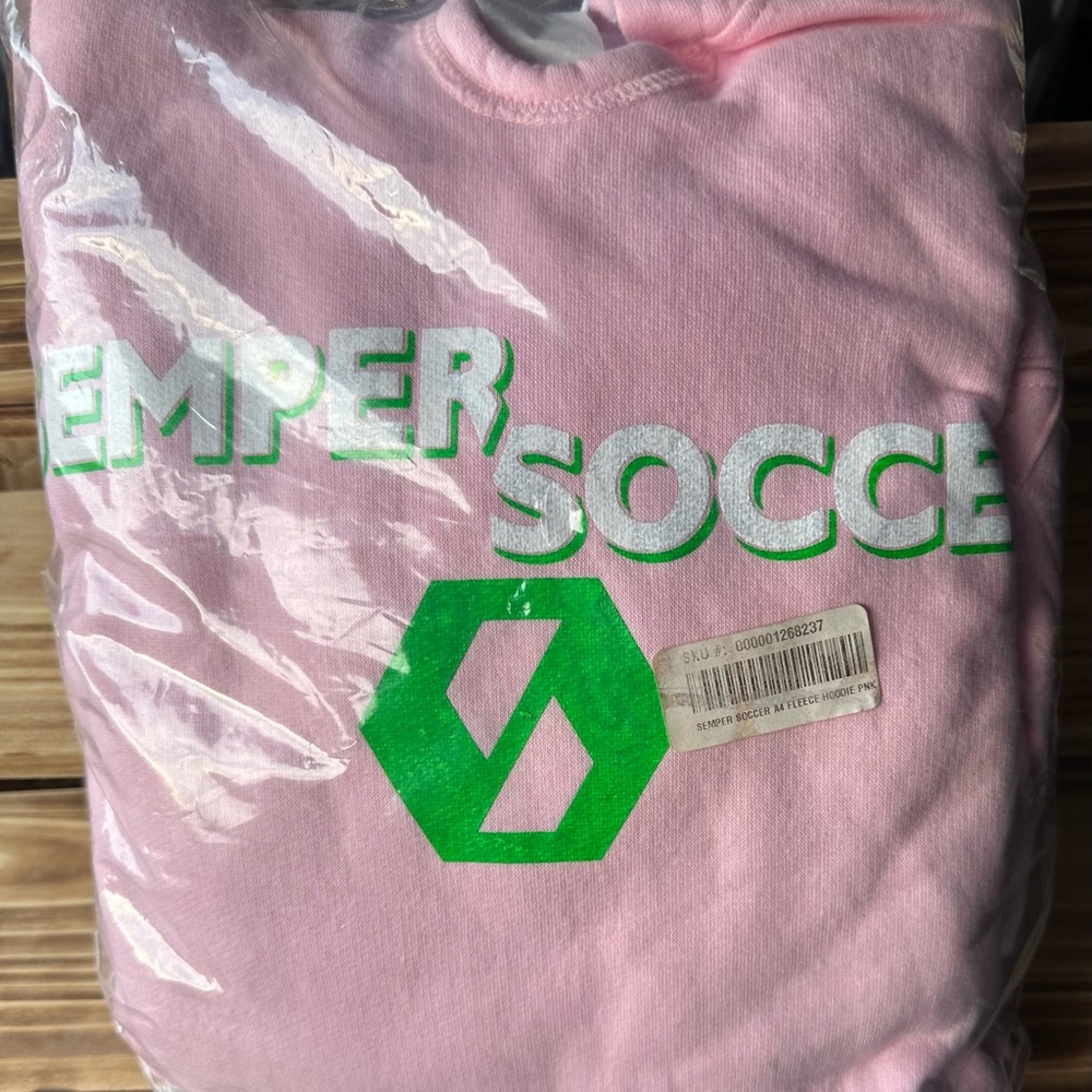 Pink Crew Neck Sweater